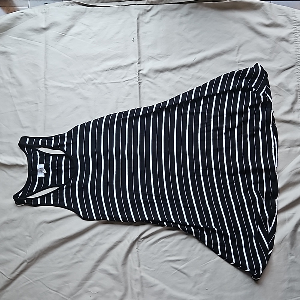 Lou & Grey striped dress, size m